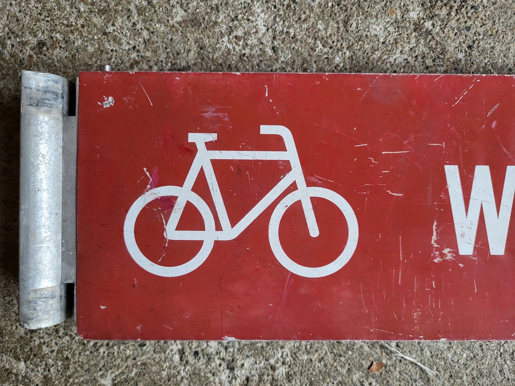 Insegne: Einzigartiger Velo wegweiser winterthur 60x15x2cm – Usato da Turbenthal venduto da kai_6277 2