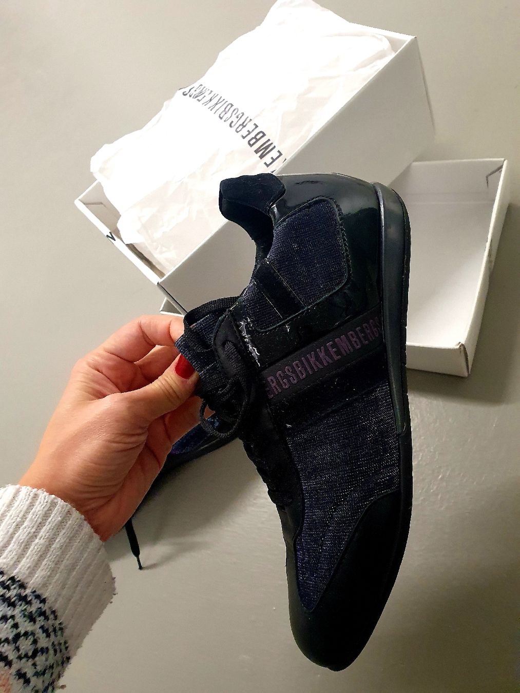 Bikkembergs Damenschuhe: Bikkembergs Sneaker Glitzer Schwarz Gr. 38 – Neu (gemäss Beschreibung) aus Dänikon ZH von tob_dx96 3