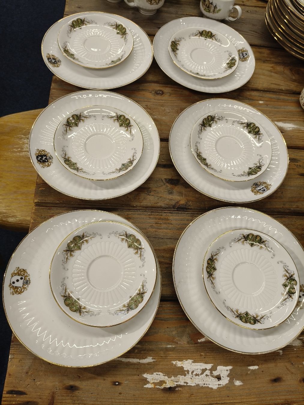 Tazze: Dutch Castles Bavaria Porcelain Tea Set – Usato da Zwingen venduto da inf_2blh 2
