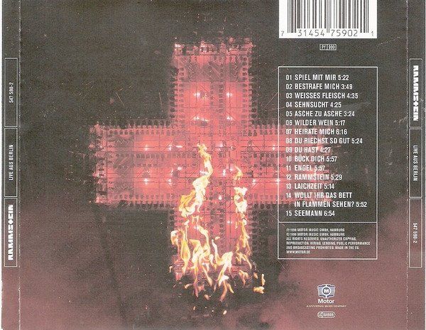 CD: CD Rammstein - Live aus Berlin (1999) – Usato da Möriken AG venduto da mineralia 1
