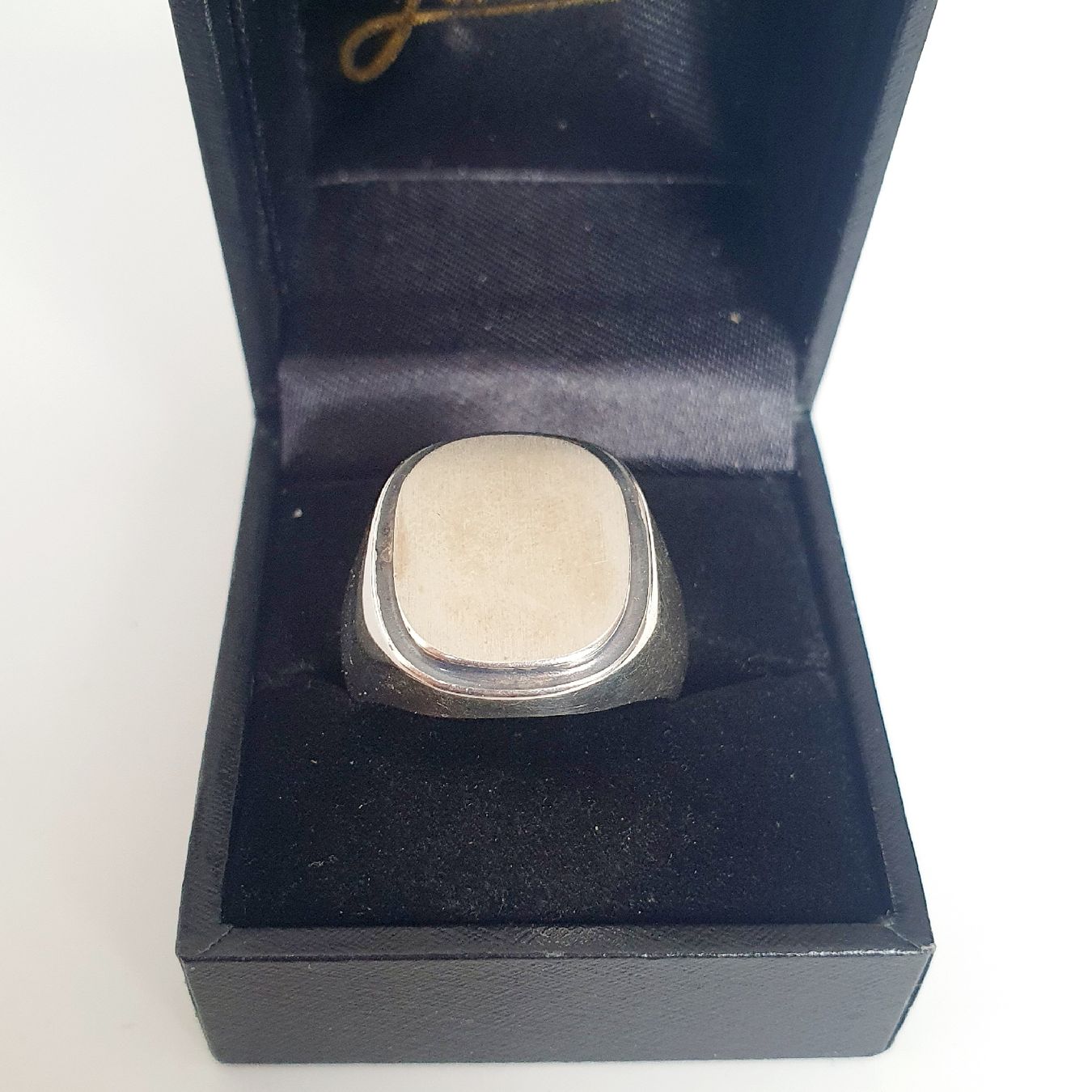 Anelli: Siegelring,  Herren Ring Silber 835   gr. anpassbar  – Usato da Kreuzlingen venduto da Wunderkiste123 1