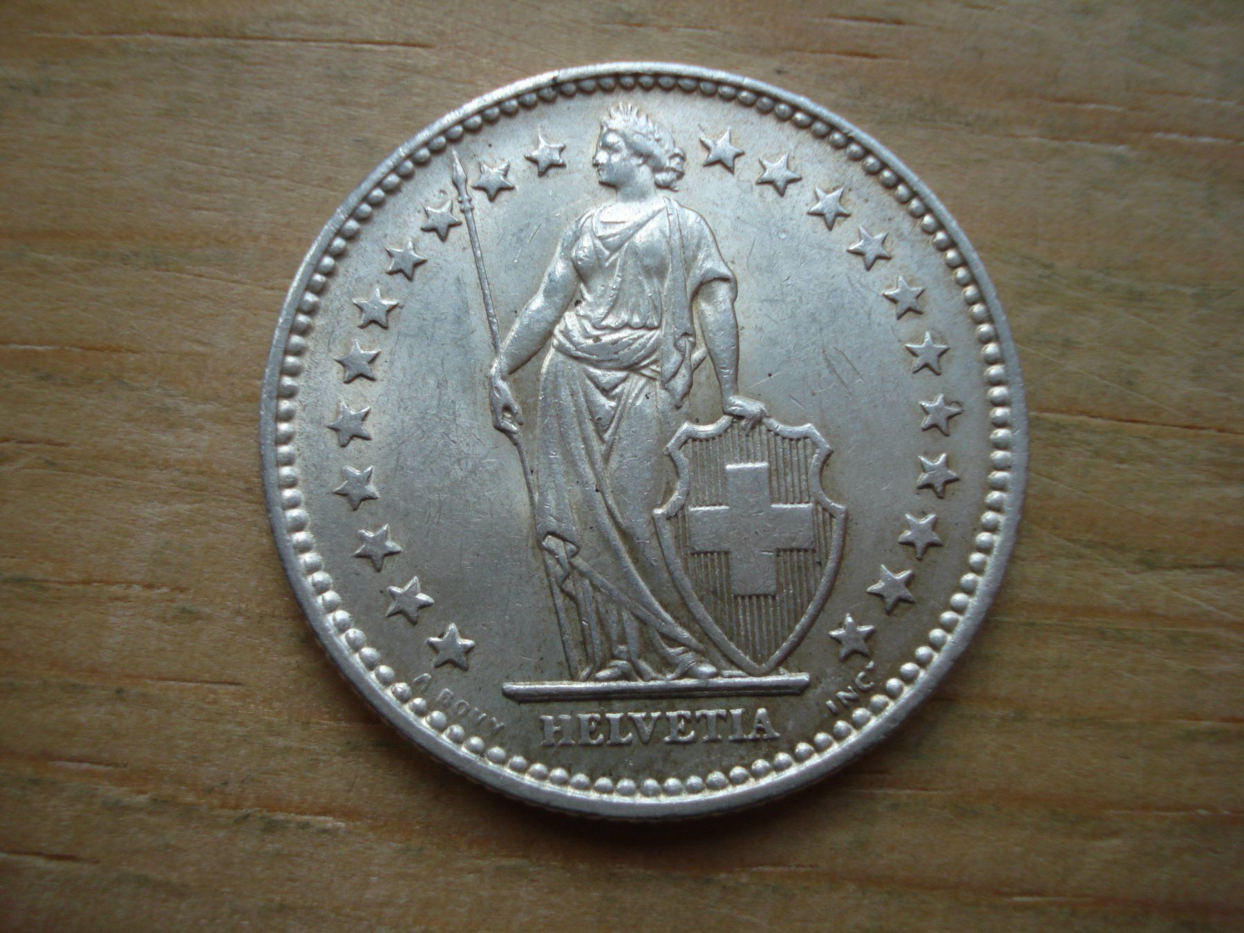 Alle Münzen: (B) 2 Franken 1912 UNZ- – Gebraucht aus Erlach von Net-Coins 1