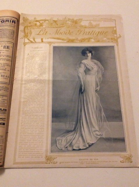 Riviste & Magazine: Journal sur la Mode 1909 – Usato da Genève venduto da edelweiss1900 2