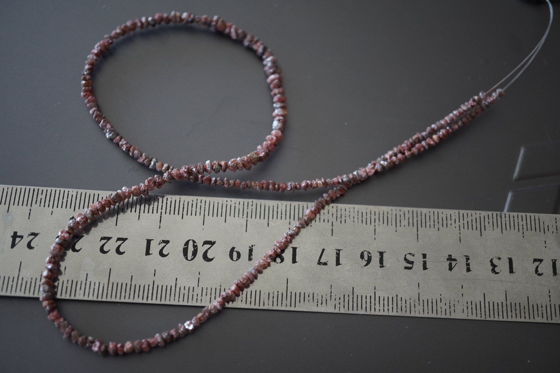 Pietre preziose: Diamanten Rot     Multicolor   Strang   ca 3mm – Nuovo e nell'imballaggio originale da Eschenbach SG venduto da topstone 8