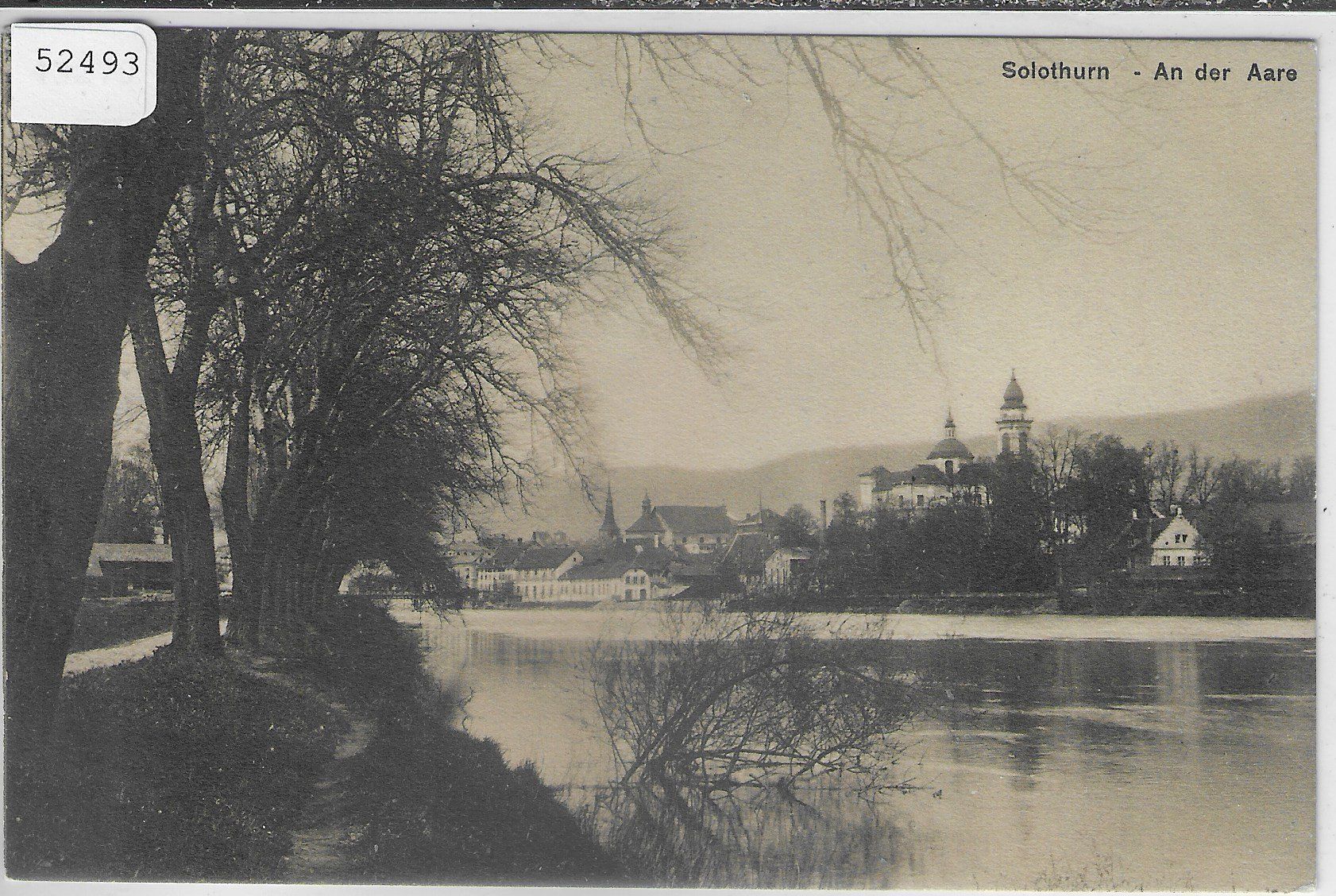 Cartoline postali: Solothurn - An der Aare – Usato da Ettingen venduto da Kartenplanet
