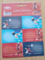 3x Schuletiketten (je 18) umbro Fussball von Lannoo Graphics