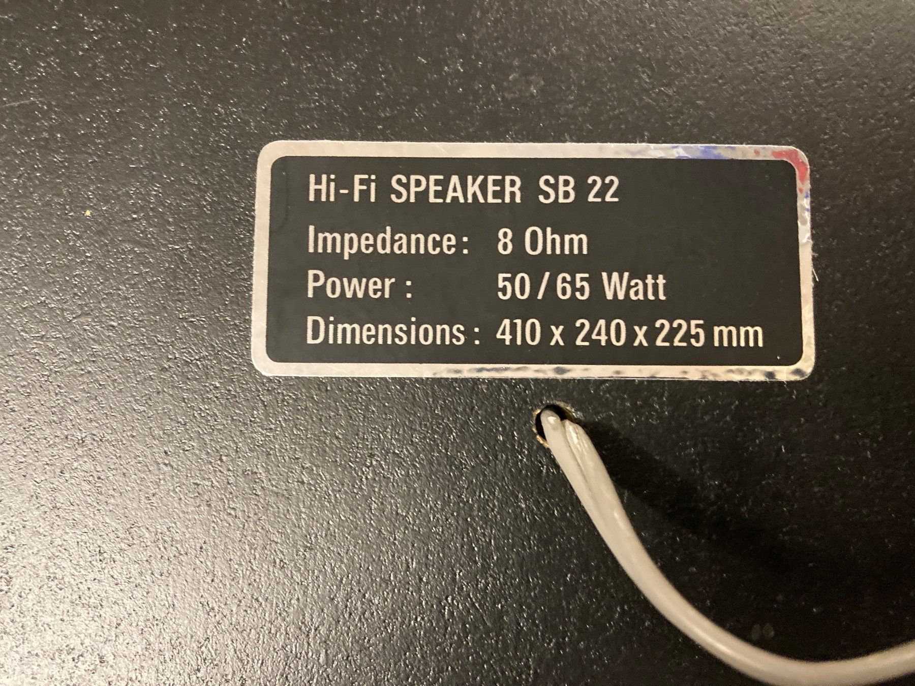 Casse acustiche: Hi-Fi Lautsprecher SB 22 – Usato da Horgen venduto da Goros 4