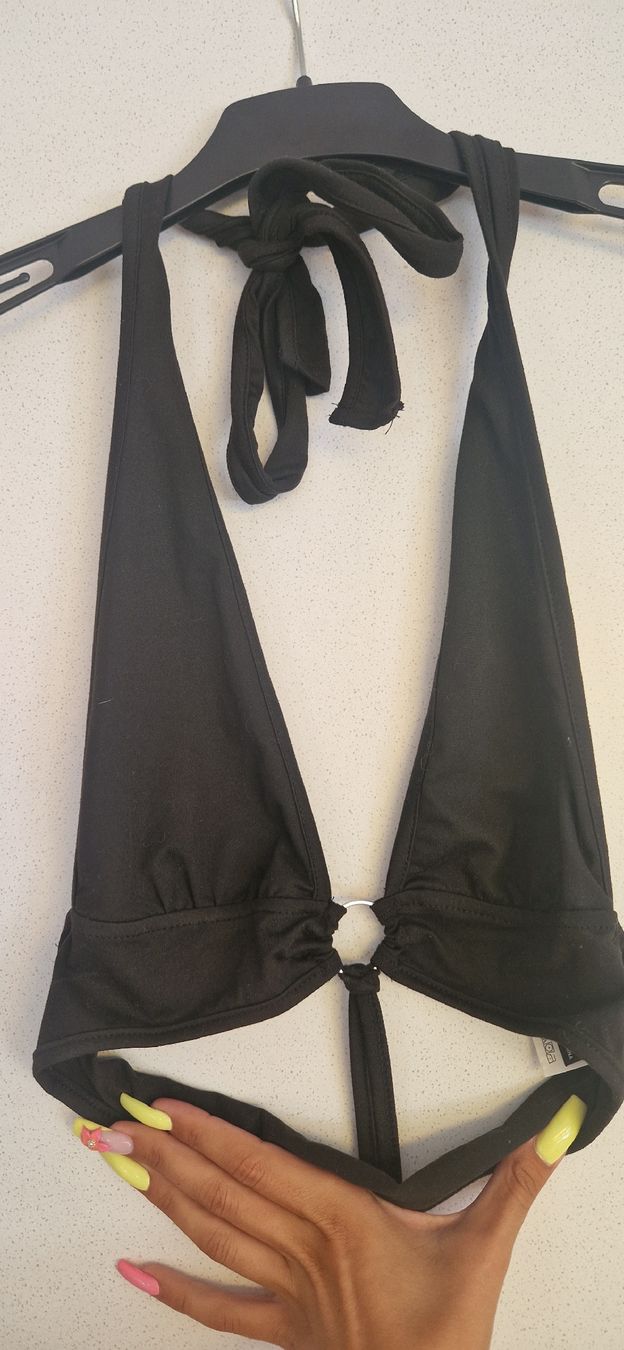 Top: Haut nu, top noir dos nu, taille S – Nuovo (secondo la descrizione) da Versoix venduto da aline_b 2