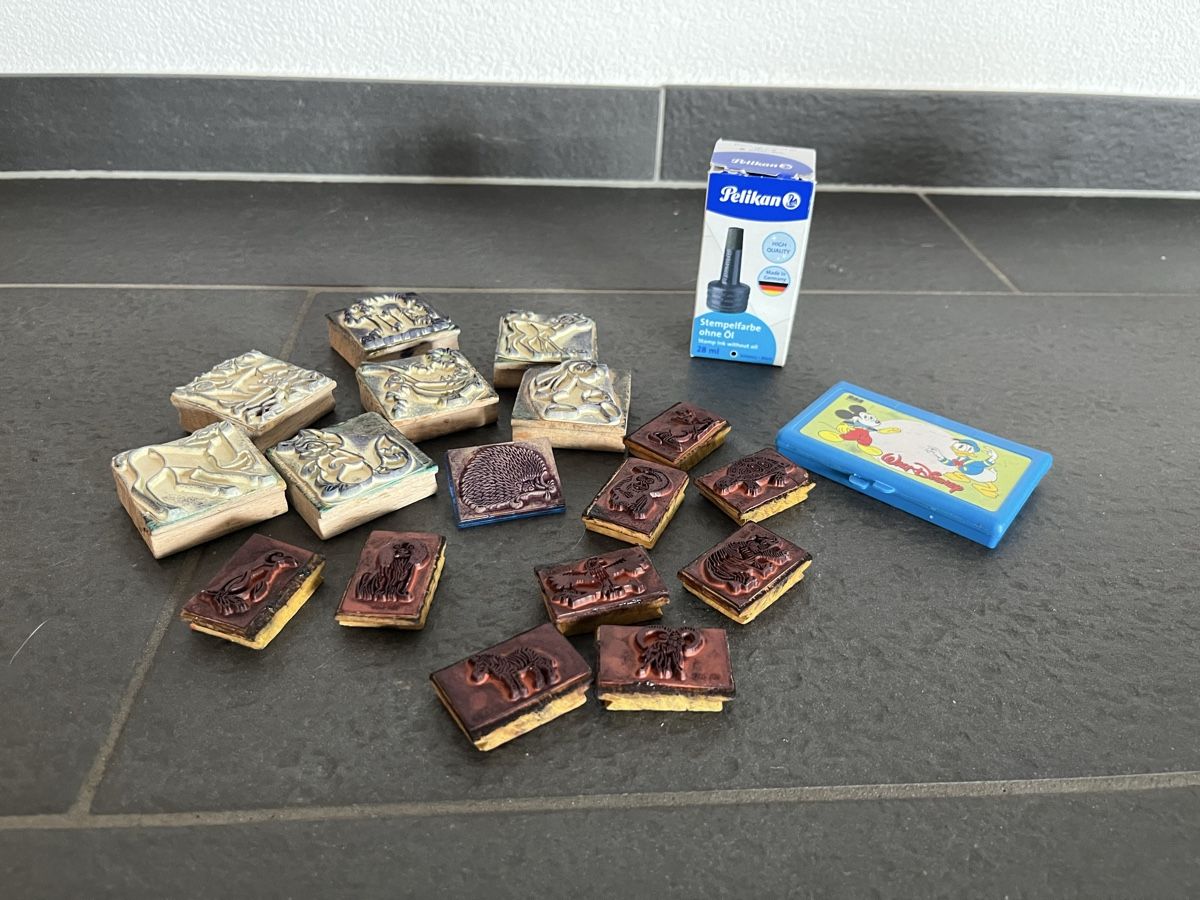 Giocattoli: Kinder Stempel Set – Usato da Rottenschwil venduto da gle81