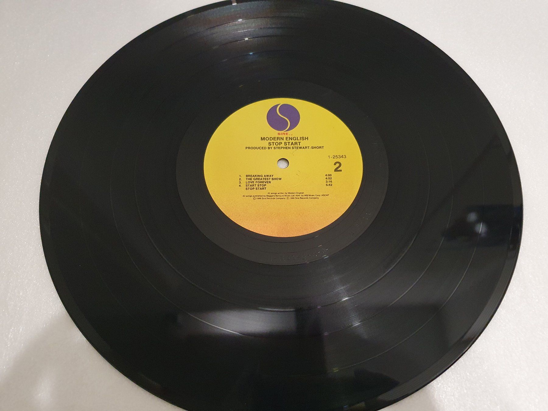 Schallplatten: Modern English – Stop Start – Gebraucht aus Uster von Vinyl-Leidenschaft 4