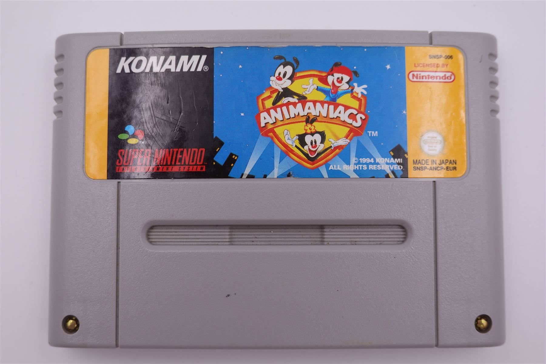 Nintendo Giochi: Animaniacs (SNES) – Usato da Herisau venduto da ZelliZone
