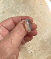 Bague vintage en agate grise , Taille 53💍
