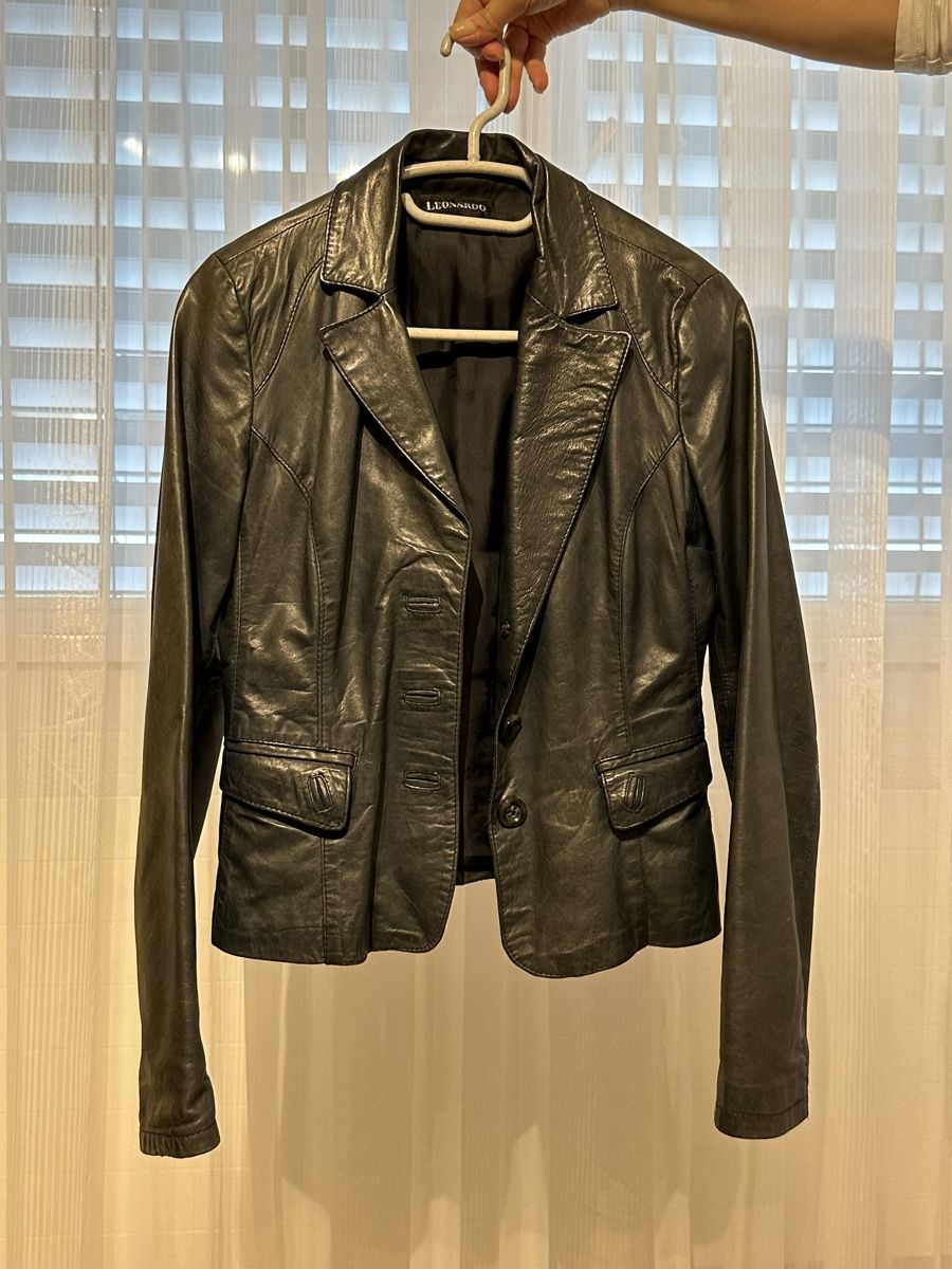 Jacken: LEONARDO Echtlederjacke Gr. M Übergangsjacke Damen – Neu (gemäss Beschreibung) aus Wilen b. Wollerau von lia_9v87