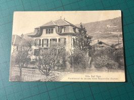 AK NEUVEVILLE Villa Bell Agio. 1911.