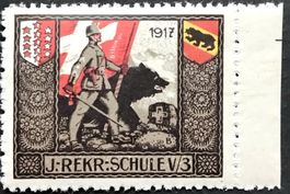 Soldatenmarke 1.WK, Infantrie Rekrutenschule V/3, Wi Mil 6