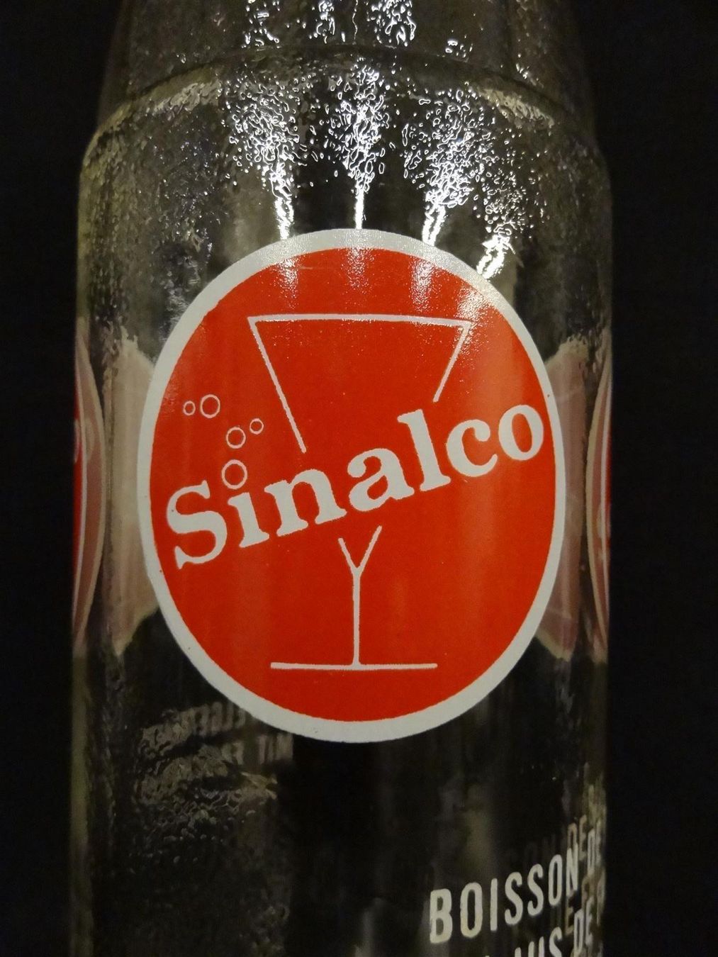 Bicchieri, Caraffe & Bottiglie: alte Flasche SINALCO 67 1968 BÜLACH – Usato da Kerzers venduto da Flaschenposten 4