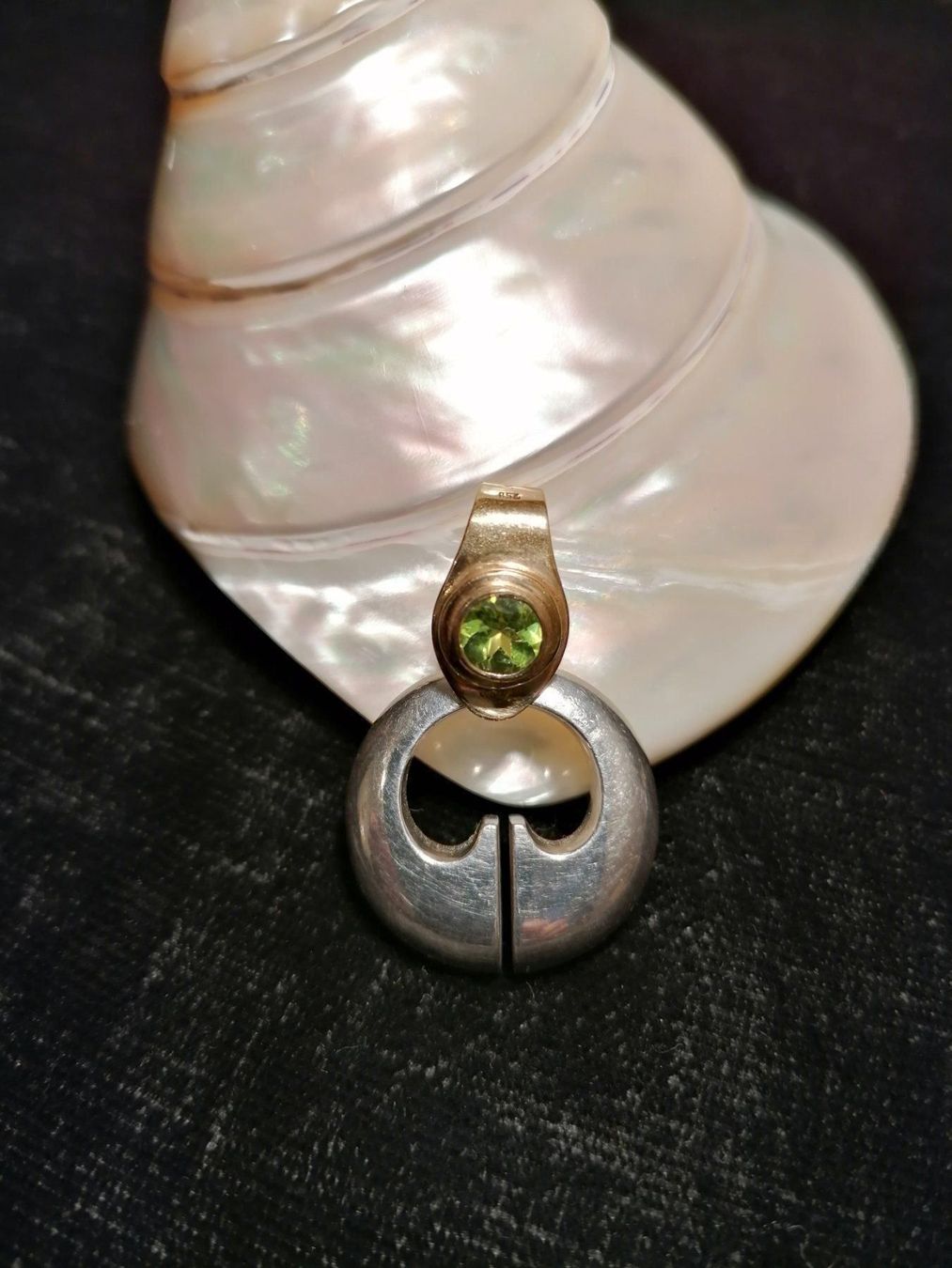 Anhänger: Anhänger 2x Gold-Silber-Sitrin-Peridot – Neu (gemäss Beschreibung) aus Muri AG von goodmood17 7