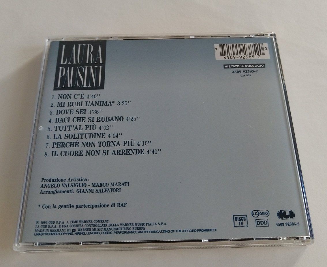 CD: CD Laura Pausini - Laura Pausini – Usato da Buchs ZH venduto da Bighusky 1
