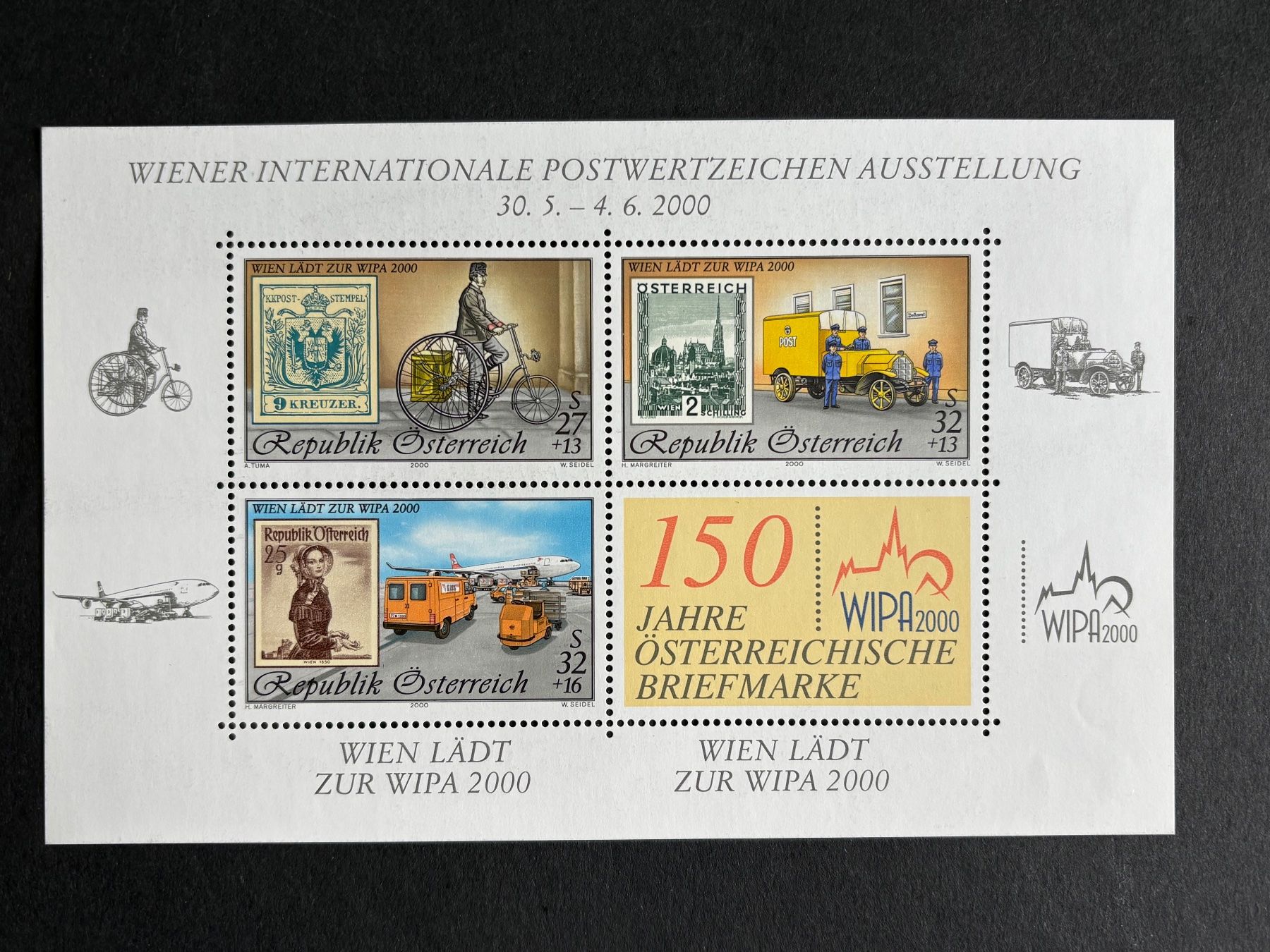 Tutti i francobolli: Briefmarkenblöcke Österreich 2000 – Usato da Steinmaur venduto da Nicorutishauser 2
