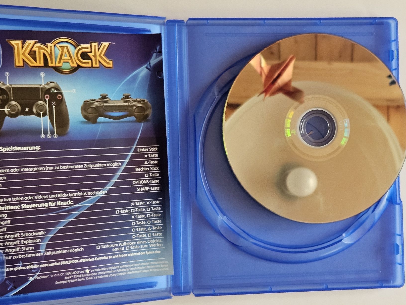 Giochi: Knack PS4 Abenteuer Spiel / #WT18 – Usato da Oberdorf BL venduto da BaldenEagle 2
