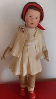 Käthe Kruse Puppe VIII, Deutsches Kind, 50 cm, 50er Jahre