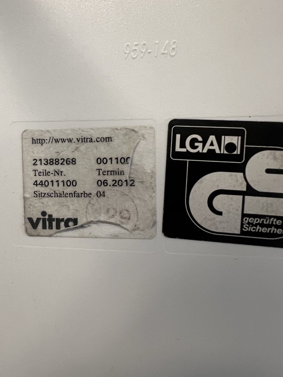 Vitra Stühle: 2er Set Vitra Eames Plastic Armchair DAR – Gebraucht aus Zürich von stadler05 4
