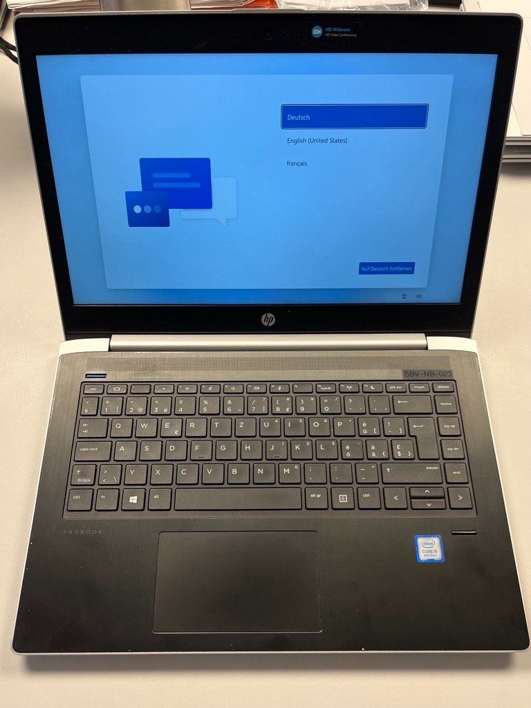 Hewlett Packard Notebook: HP ProBook 440 G5, i5-8250U – Usato da Schwarzenburg venduto da bv3150