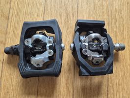 Fahrradpedale Shimano PD-T400 Click'R gebraucht