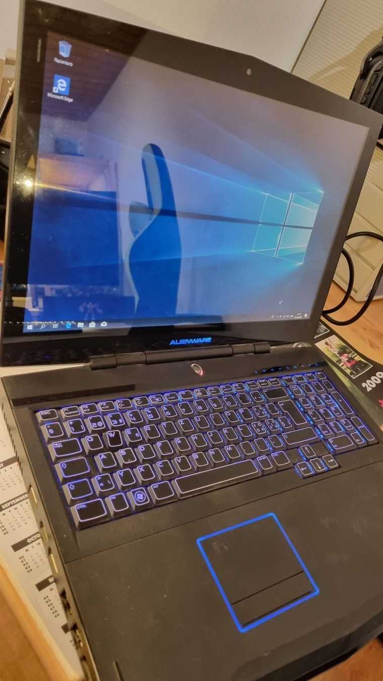 Alienware Notebooks: Alienware Notebook 17" Game Laptop 2010 – Gebraucht aus Andwil TG von
