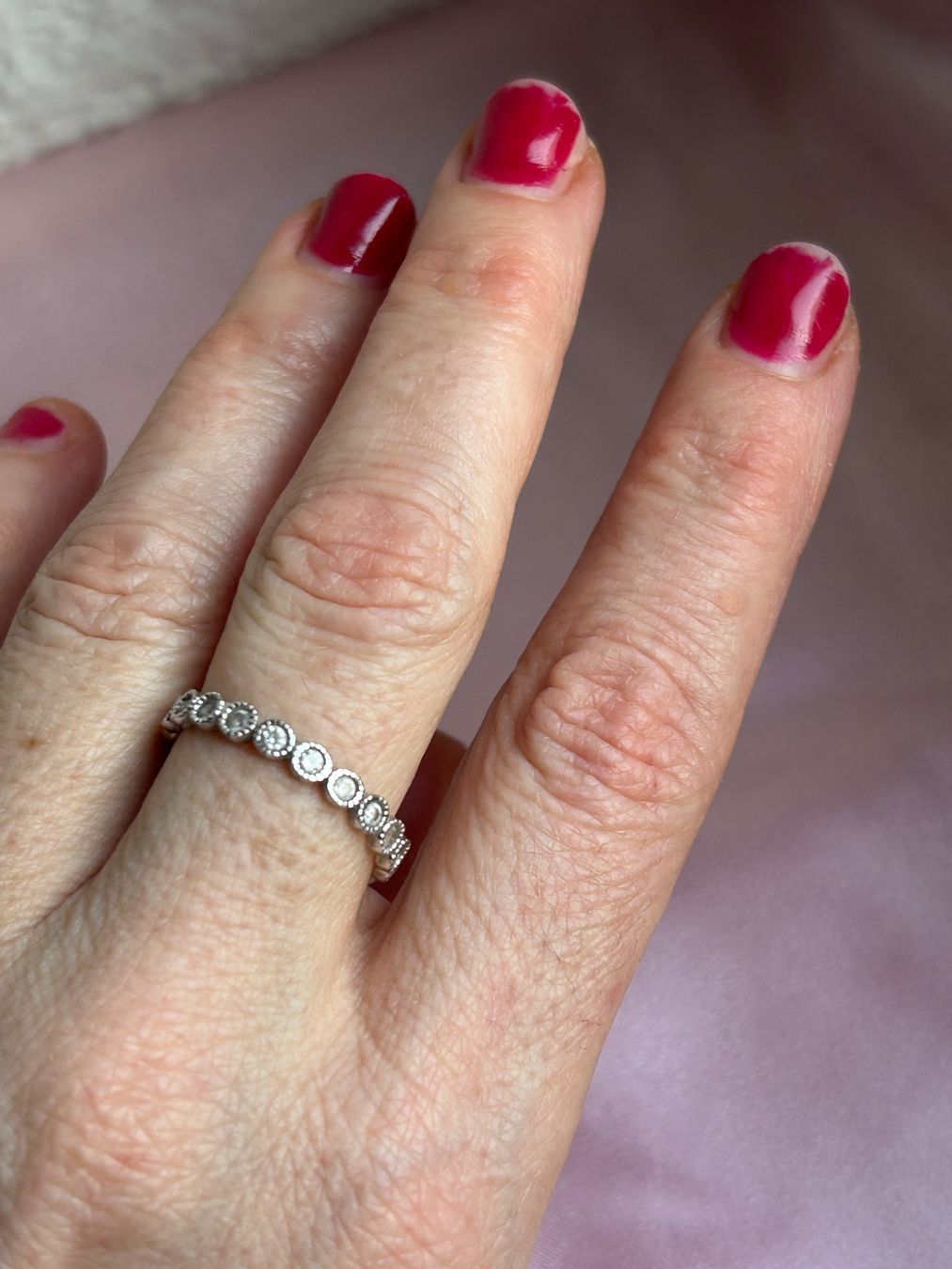 Anelli: Silberring fein scheinend (57.5 ) – Usato da Laufen venduto da Bellebellezza 1