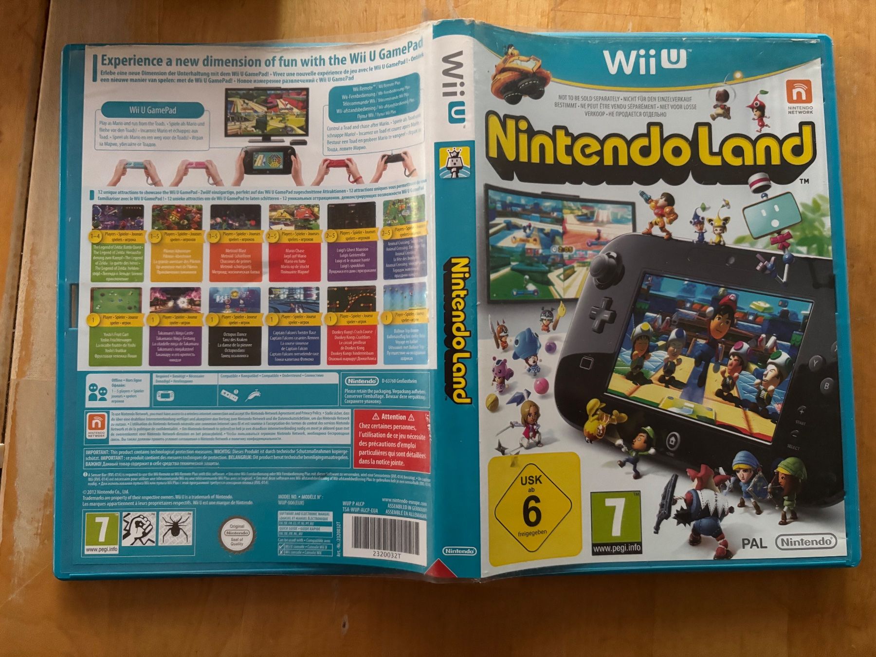 Nintendo Console: WiiU Konsole mit 2 Games – Usato da Frenkendorf venduto da gelbeZinnie 5