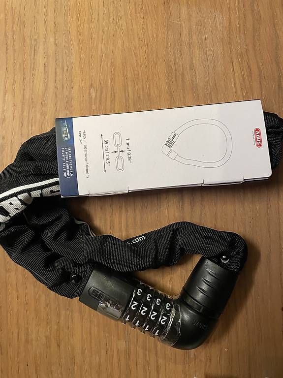 Abus Cadenas: Abus Velo Schloss – Neuf avec emballage d'origine à Meierskappel par Bonolita 1