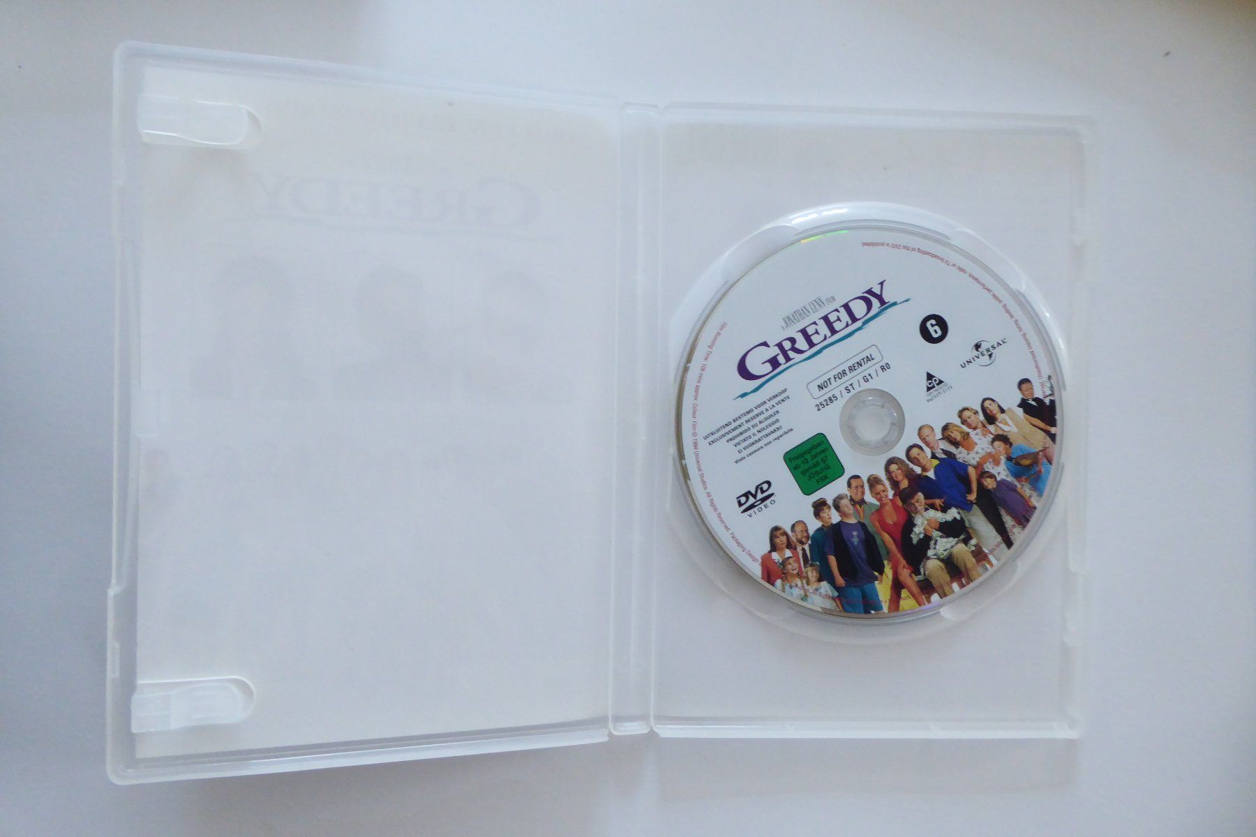 Tous les DVDs: DVD Greedy Michael J. Fox – D'occasion à Allschwil par Summelsarium 3