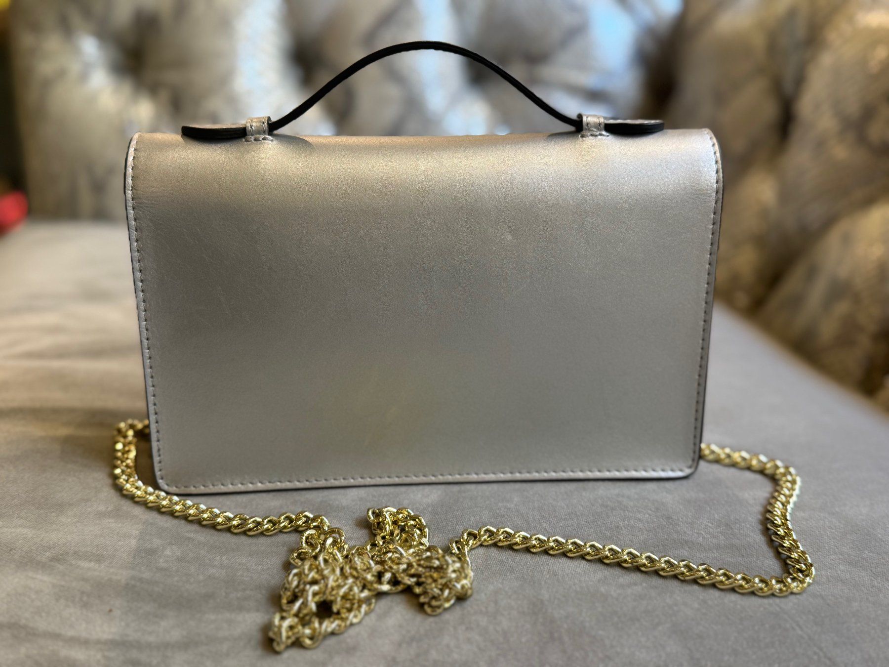 Vera Pelle Borse da donna: Borsettina Silver in pelle – Usato da Porza venduto da GioCa65 2