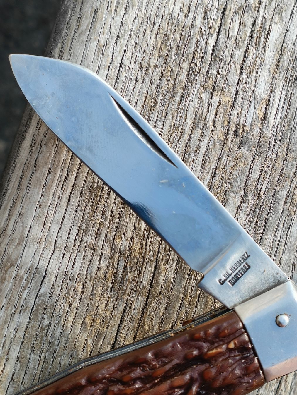 Herbertz Coltelli tascabile: Altes Besteck Messer - C. Julius Herbertz  – Usato da Brugg AG venduto da Ente015 6