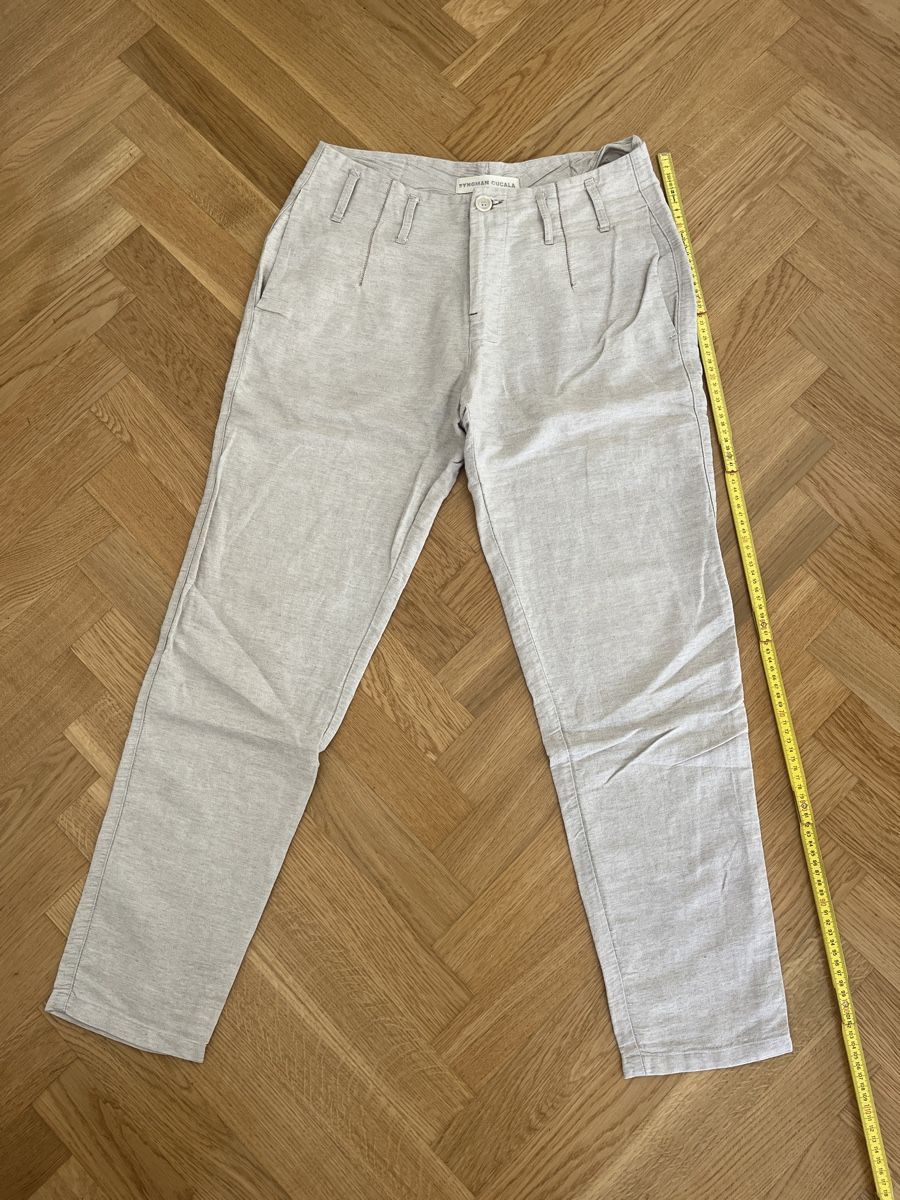 Pantaloni: Designer Freizeithose Leinen Baumwolle SYNGMAN CUCALA – Usato da Zürich venduto da bretxo 2