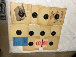 Schallplatten Englisch-Kurs auf Schellackplatten