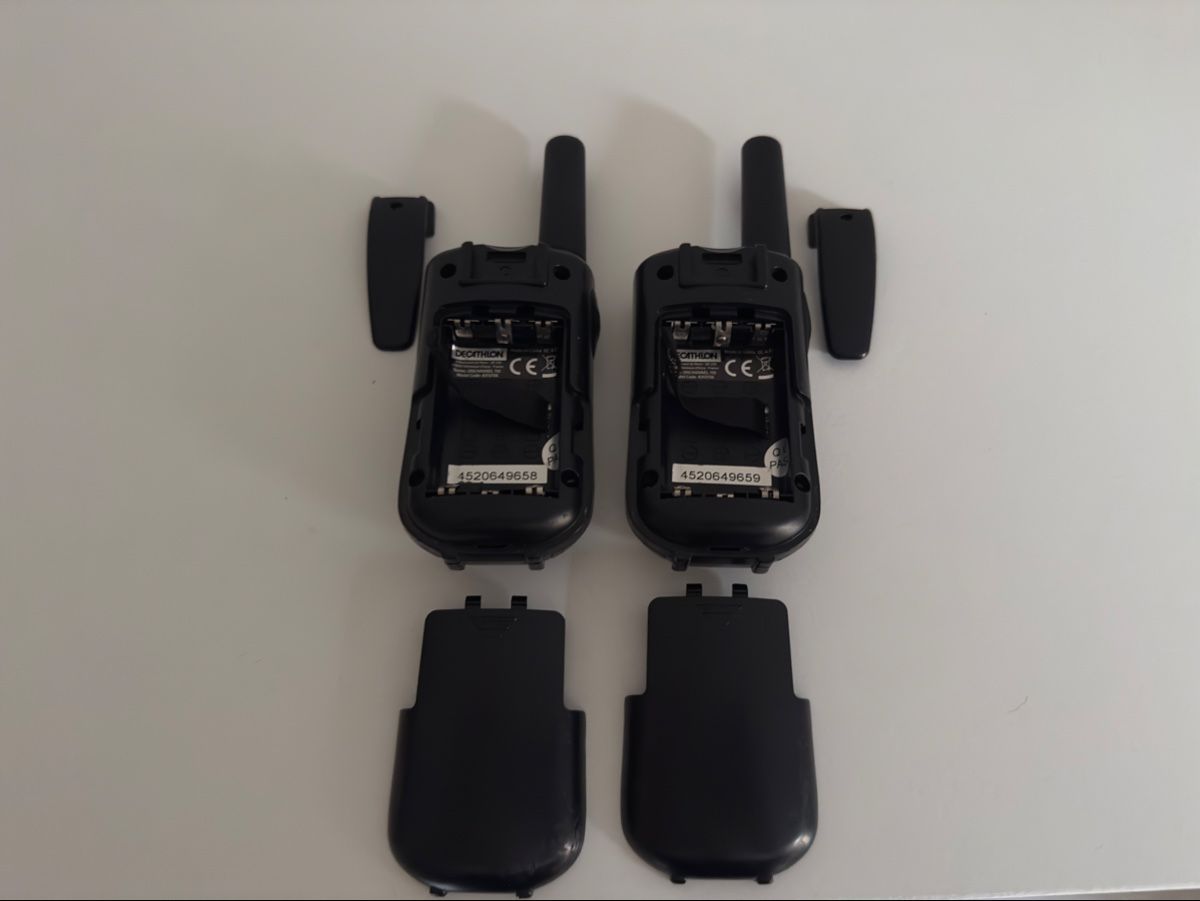 Funktechnik: FORCLAZ Walkie Talkies Set Schwarz gebraucht – Gebraucht aus Boltigen von JanRebel 3