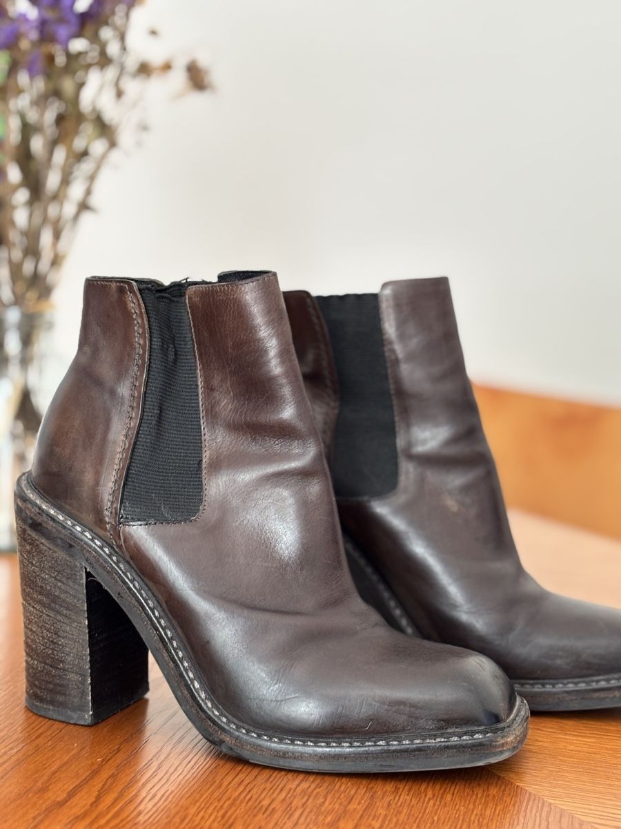 Vic Matié Damenschuhe: Vic Matiē Leder Stiefeletten – Gebraucht aus Zürich von YA-LE