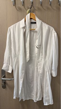 Chemise blanche TALLY WEIJL à ceinture , taille xs