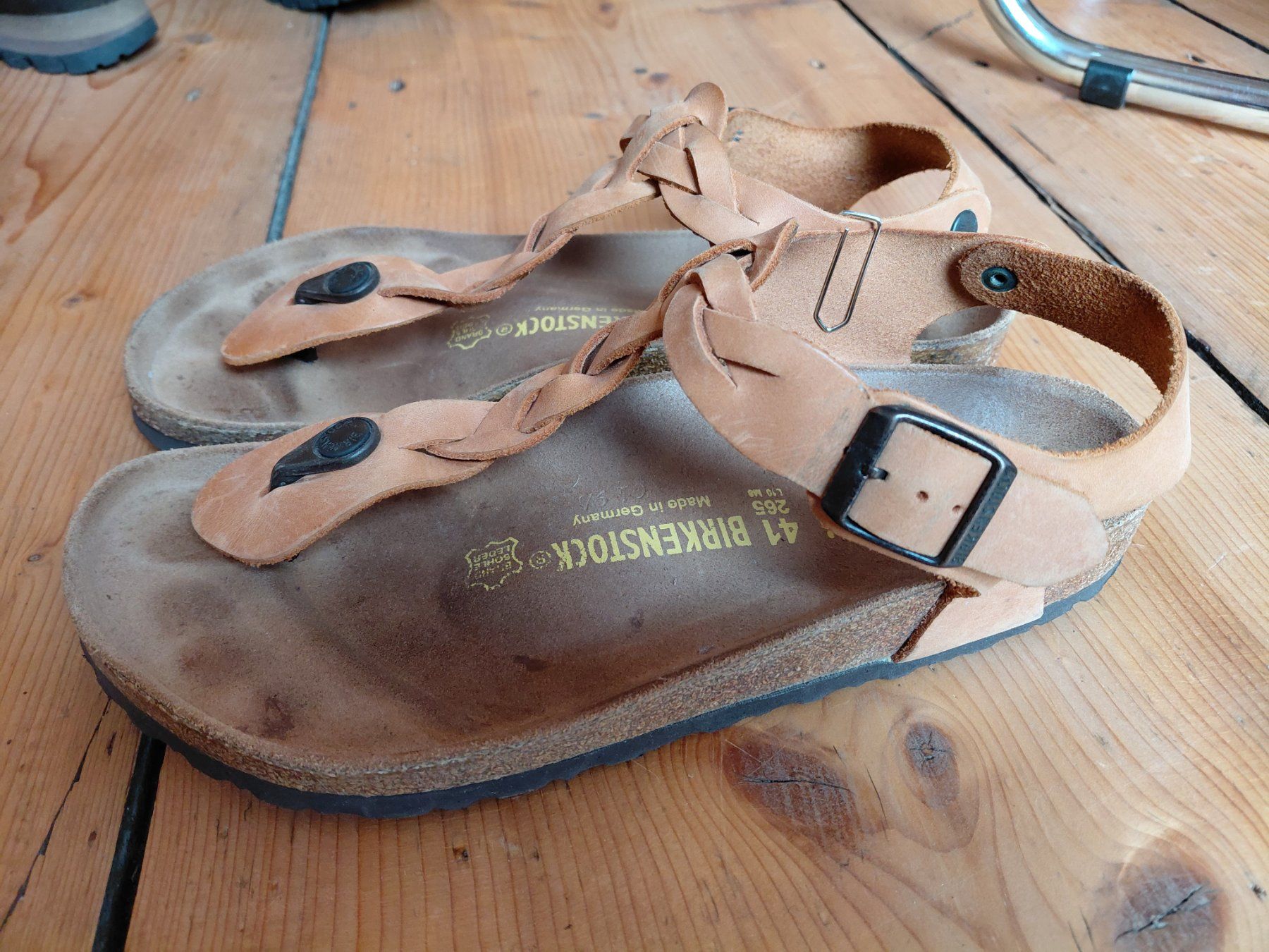 Damenschuhe: Birkenstock, Kairo, braidet,  Grösse 41, Breite "normal" – Gebraucht aus Zernez von ric_sns5 1