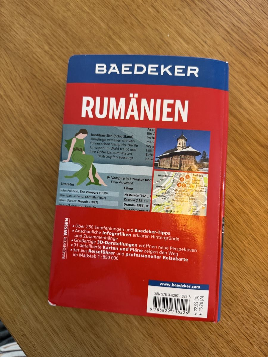 Bücher: Reiseführer Rumänien – Gebraucht aus LUZERN von Adriana_6005 1