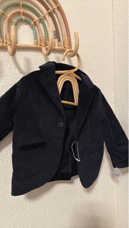 Kinder Blazer dunkelblau Grösse 98 neuwertiger Zustand