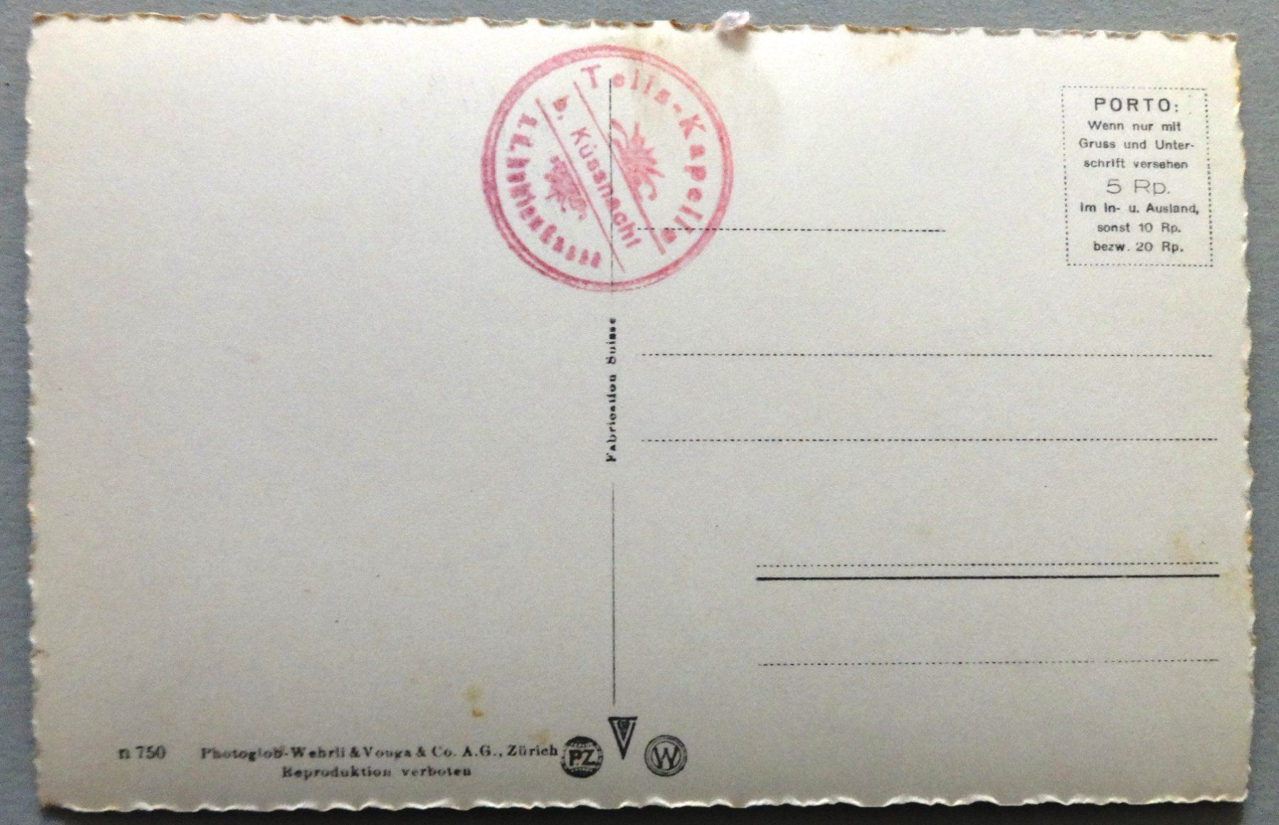 Cartoline postali: Panorama Luzern - Vierwaldstättersee – Usato da Fétigny venduto da Billy2miny 1