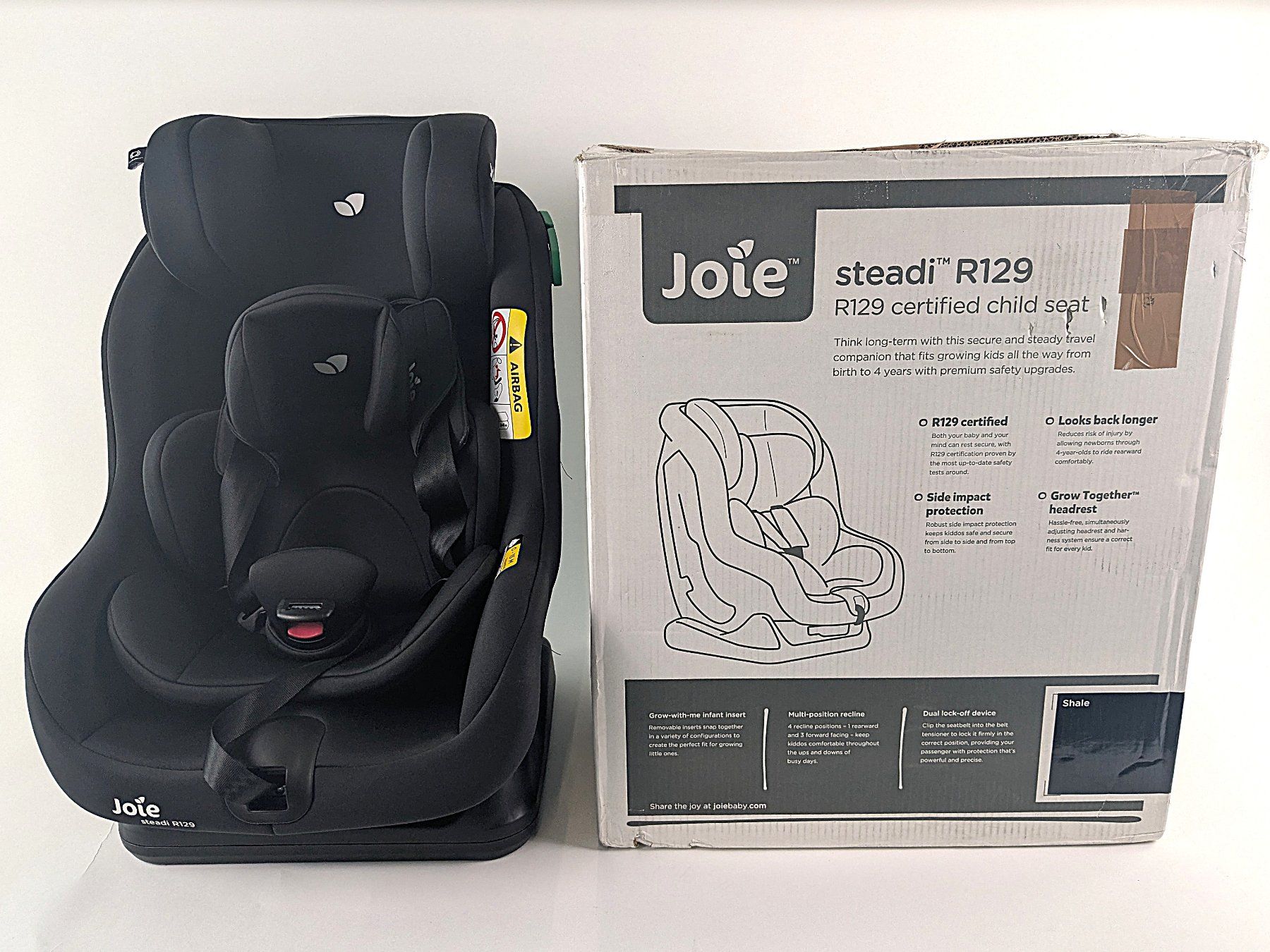Joie Seggiolini per auto: JOIE Steadi R129 Kindersitz – Nuovo (secondo la descrizione) da Dintikon venduto da Restwert_Dintikon