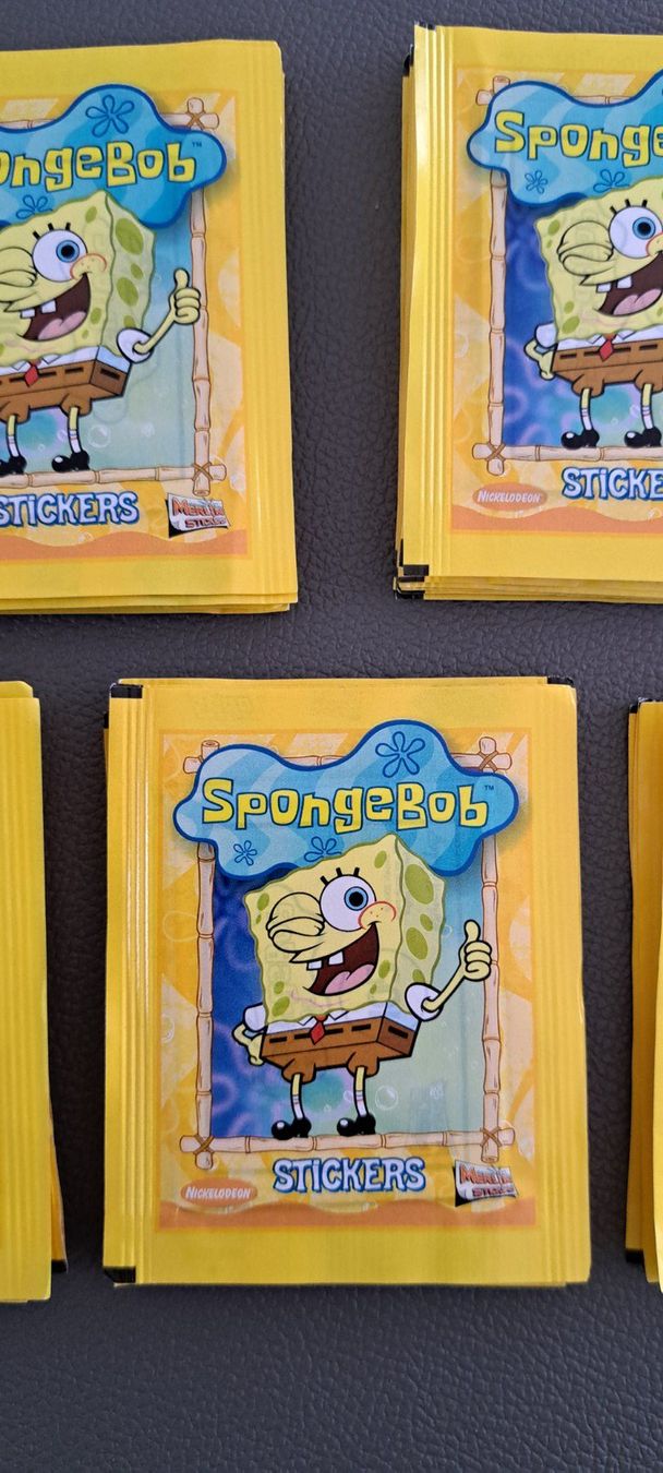 Sammelbilder & Trading cards: 50 Stück Spongebob Sticker Pack | Merlin | 2005 – Neu (gemäss Beschreibung) aus Reiden von Zizki 1