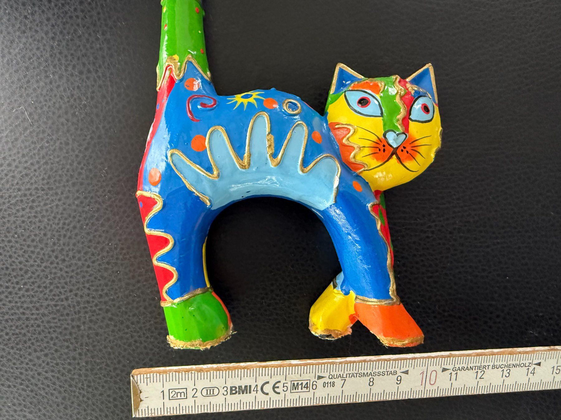 Altro in Decorazioni & Accessori: Dekoration    KATZE   BÜSI   vermutlich aus Pappmache – Usato da Subingen venduto da ArtBead 4