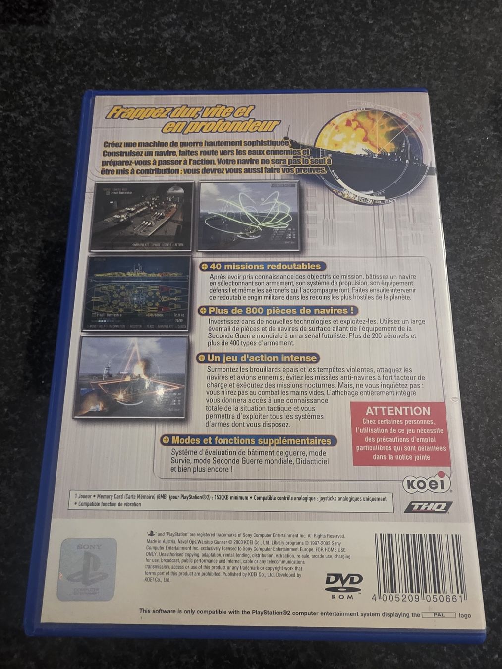 Spiele: Naval Ops PS2 – Gebraucht aus Chavornay von Crash37 1