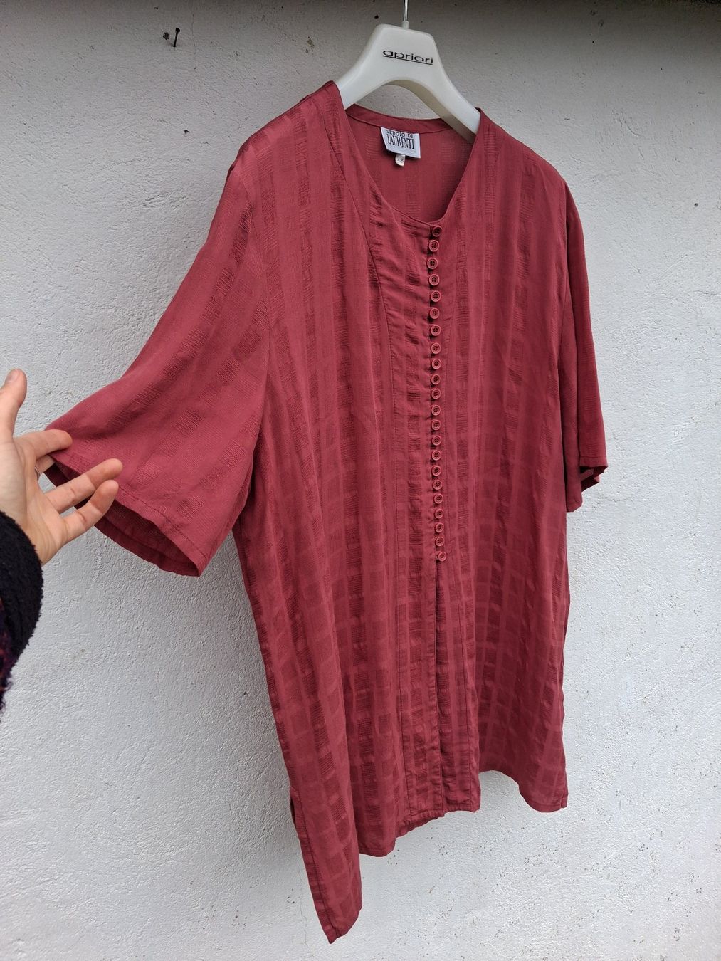 Camicette: Sommerliche Bluse, Gr. 42, Rot – Usato da Wald ZH venduto da e8e 1