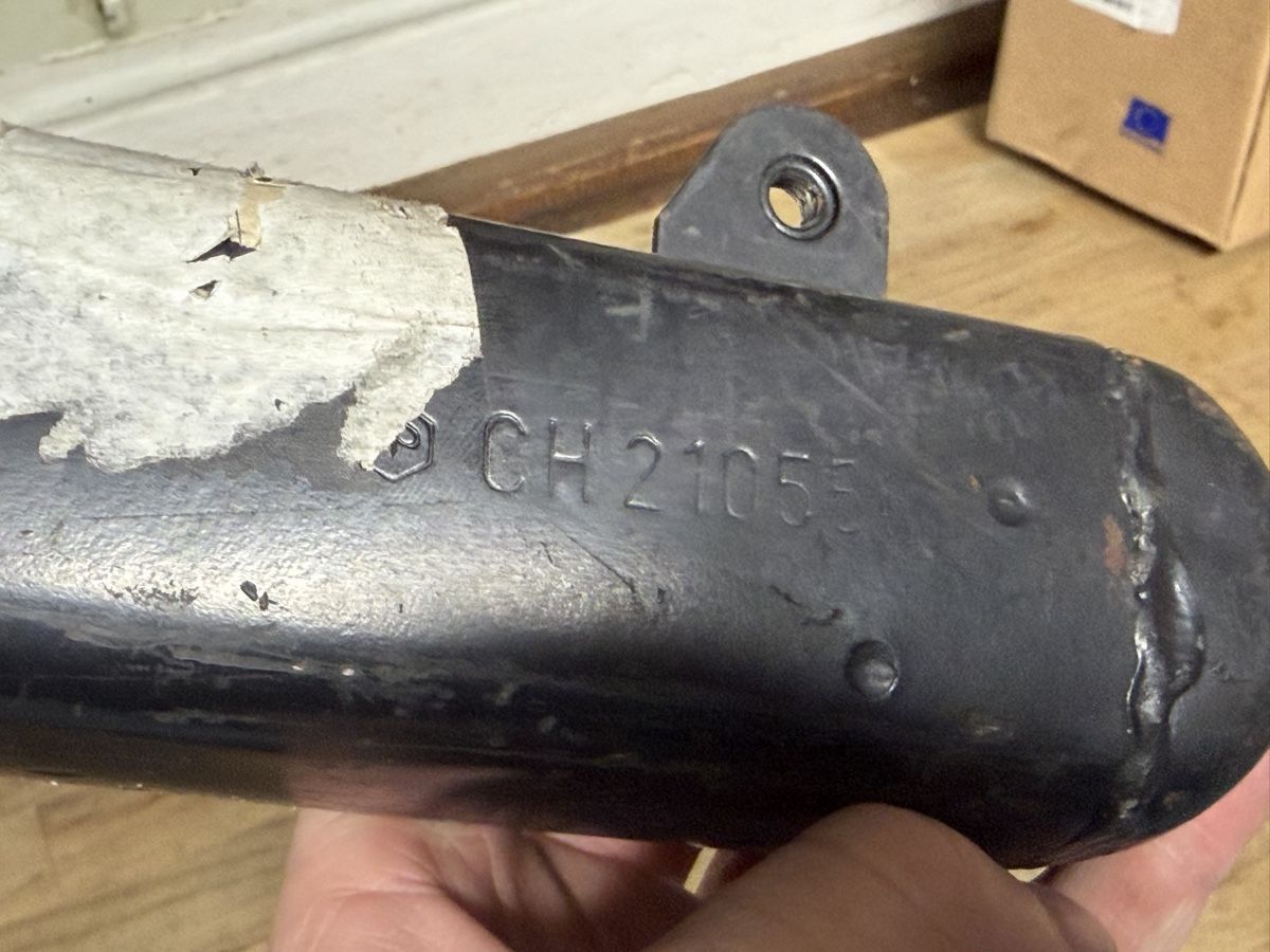 Piaggio Parti ricambio per ciclomotori: Original Piaggio Boxer Auspuff mit CH Nummer – Usato da Bolken venduto da si.x.las 6